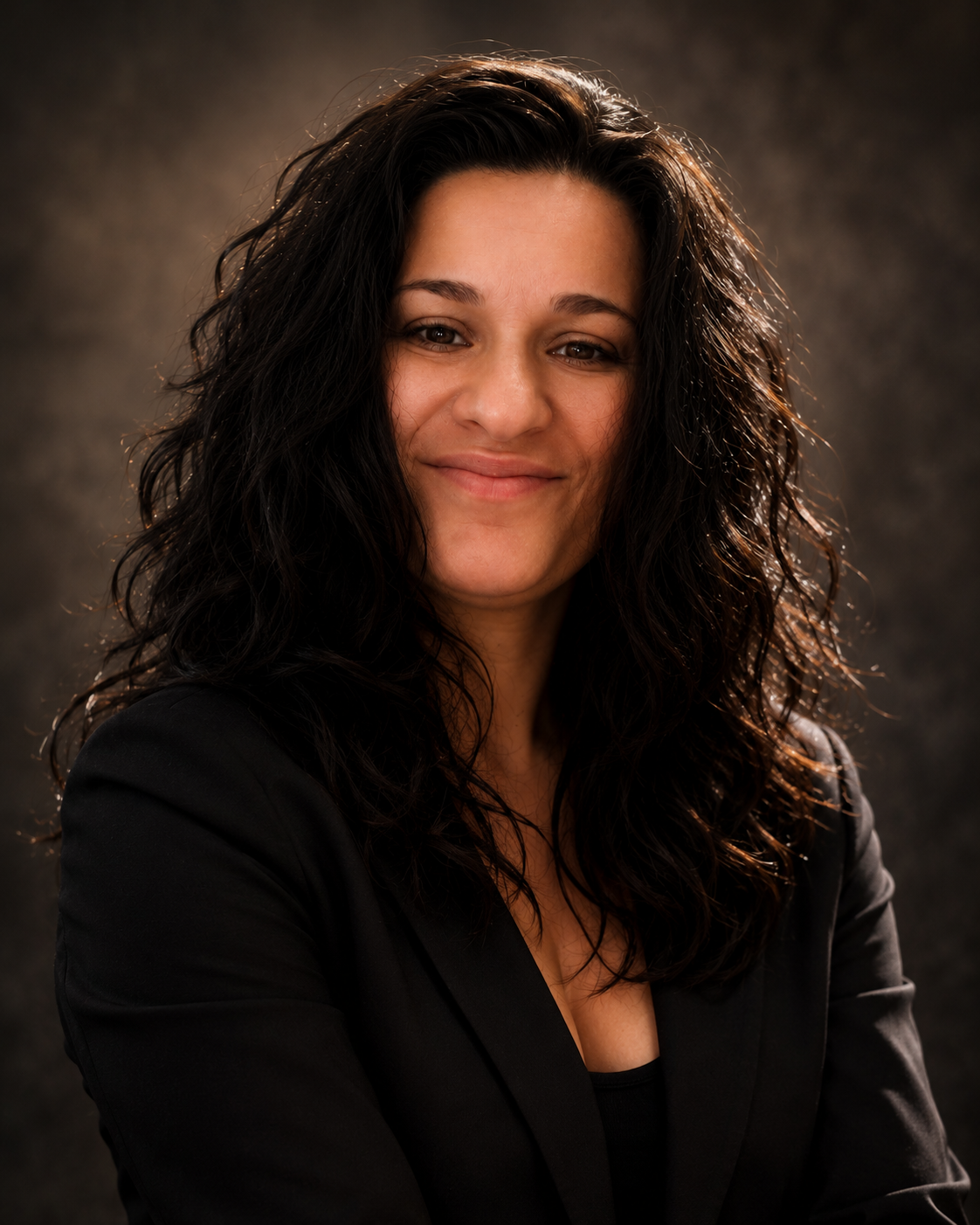 Portrait of Stanislava Ivanova in a black blazer